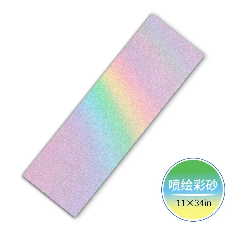Land surfboard color sandpaper flat Flower Dance board sandpaper photo sandpaper four-wheel skateboard sandpaper - Image 12