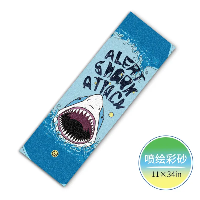 Land surfboard color sandpaper flat Flower Dance board sandpaper photo sandpaper four-wheel skateboard sandpaper - Image 17