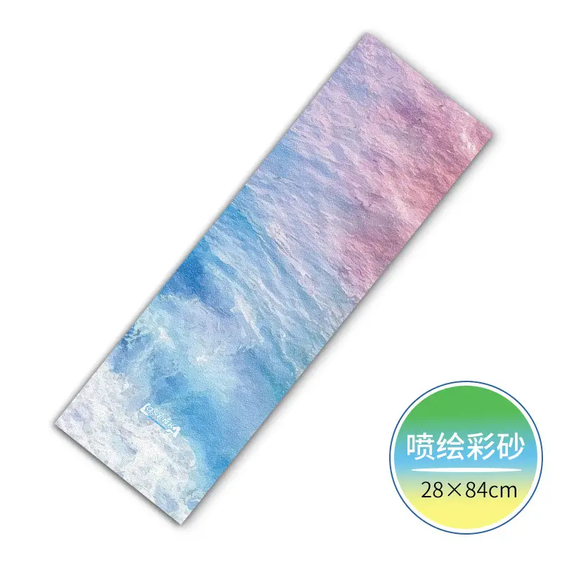 Land surfboard color sandpaper flat Flower Dance board sandpaper photo sandpaper four-wheel skateboard sandpaper - Image 2