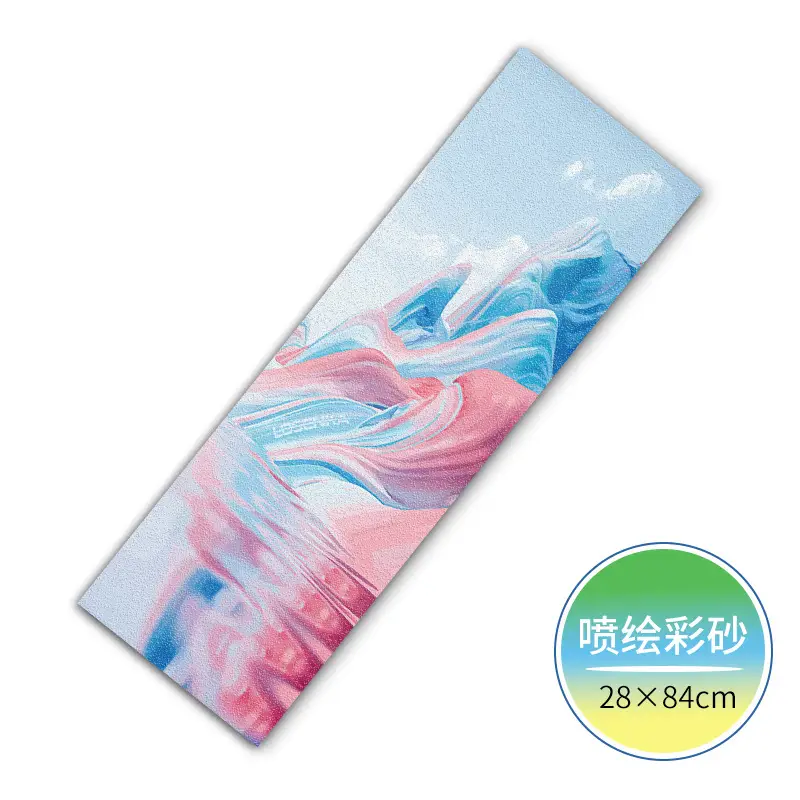 Land surfboard color sandpaper flat Flower Dance board sandpaper photo sandpaper four-wheel skateboard sandpaper - Image 3