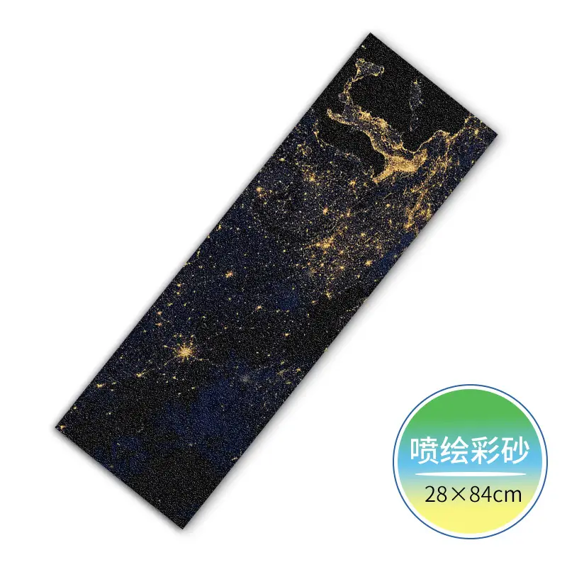 Land surfboard color sandpaper flat Flower Dance board sandpaper photo sandpaper four-wheel skateboard sandpaper - Image 4