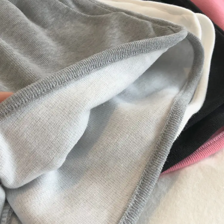 Grey 3-point Hot Waist Shorts for Women — feature 16