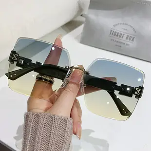 Women Korean Style Frameless Sunglasses Anti-UV — feature 32
