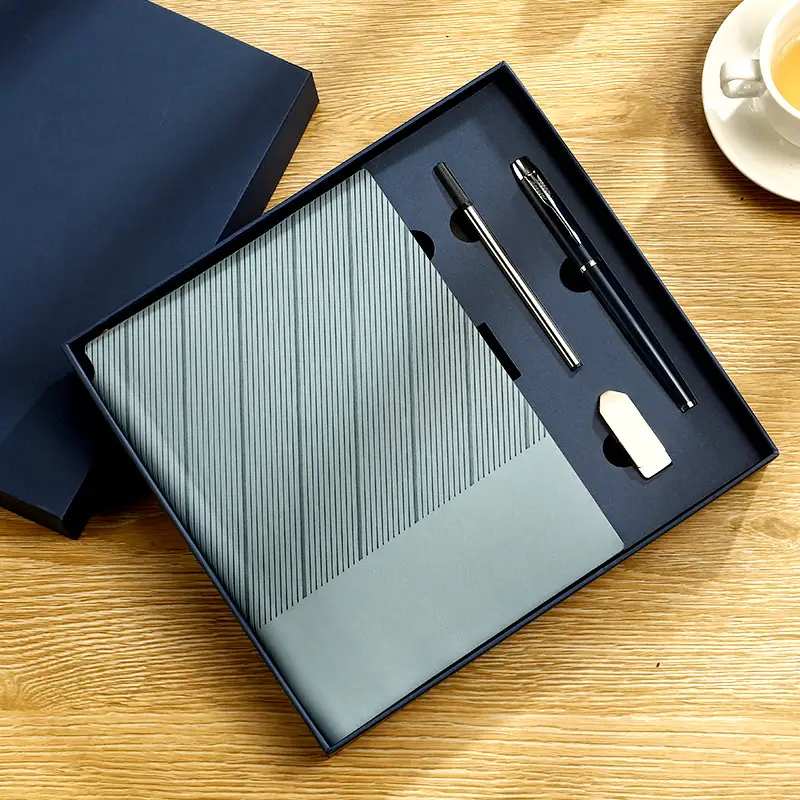 A5 Notebook with Pen Insert for Office Learning Stationery Gift - Image 12