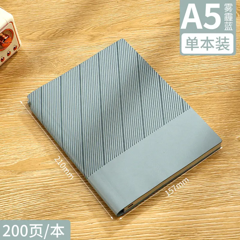 A5 Notebook with Pen Insert for Office Learning Stationery Gift - Image 2
