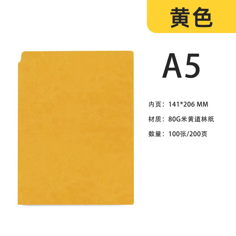 A5 Notebook with Pen Insert for Office Learning Stationery Gift - Image 6