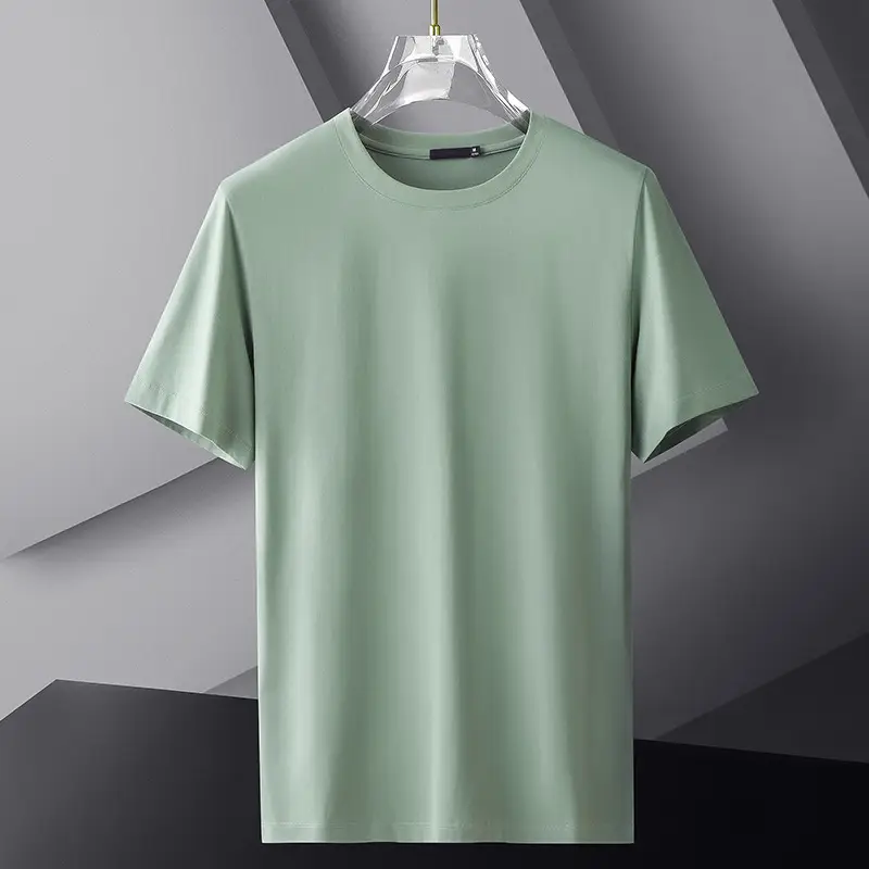 Men Long-Staple Cotton T-Shirt Summer 2025 - Image 6