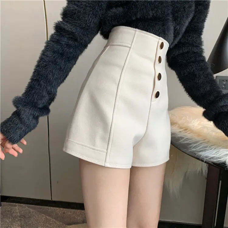 Black High Waist Chubby Shorts Women Spring Summer — feature 8