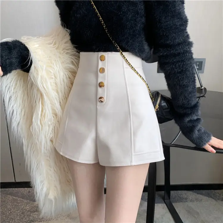 Black High Waist Chubby Shorts Women Spring Summer — feature 9