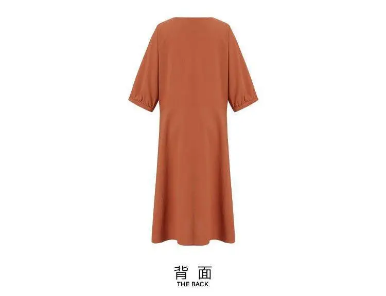 Fat Sister Large Size Women Dress 200 Jin 2022 New French Niche Very Fairy Belly Covering Dress Age-reducing Summer — feature 14
