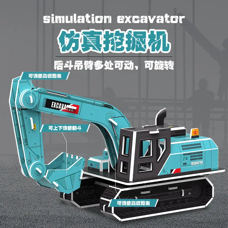 3D Construction Toy for Kids Assembly Puzzle - Image 8