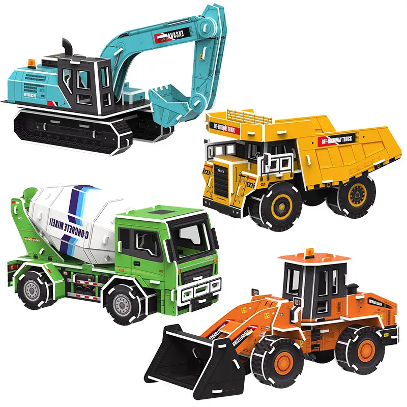 3D Construction Toy for Kids Assembly Puzzle - Image 5
