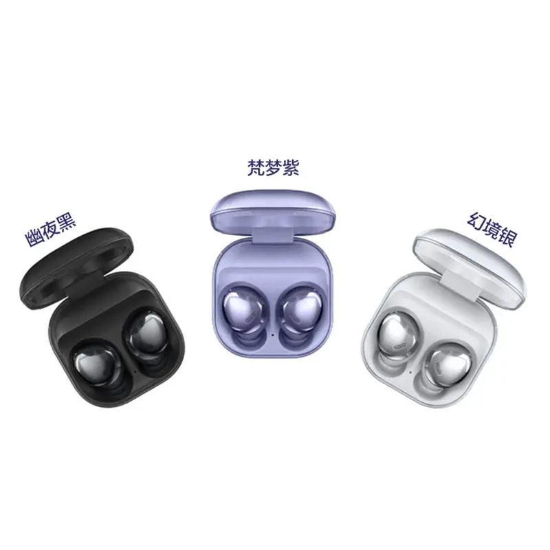 Bluetooth Headset with 3-in-1 Charging Case Purple - Image 3