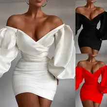Red Sexy Sling Dress for Women 2022 Spring Autumn — feature 15