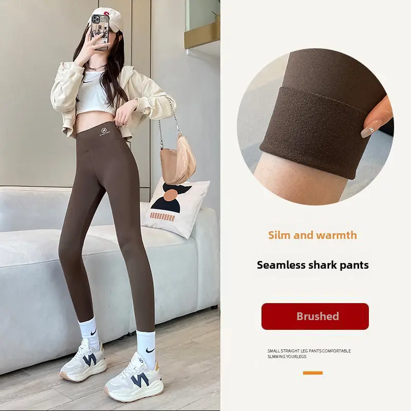 Women's Black Skinny Leggings High Strength Fabric - Image 16