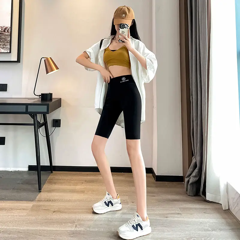 Women's Black Skinny Leggings High Strength Fabric - Image 19