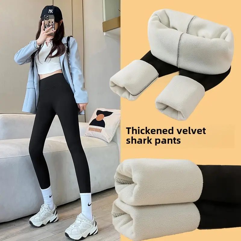 Women's Black Skinny Leggings High Strength Fabric - Image 33