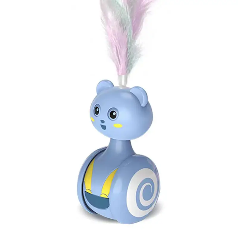 Pink Feather Cat Sticks with Ball Head - Image 10