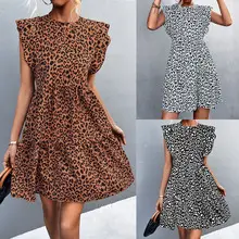 Pink Halter Stitching Dress for Women Spring Summer Wear — feature 19