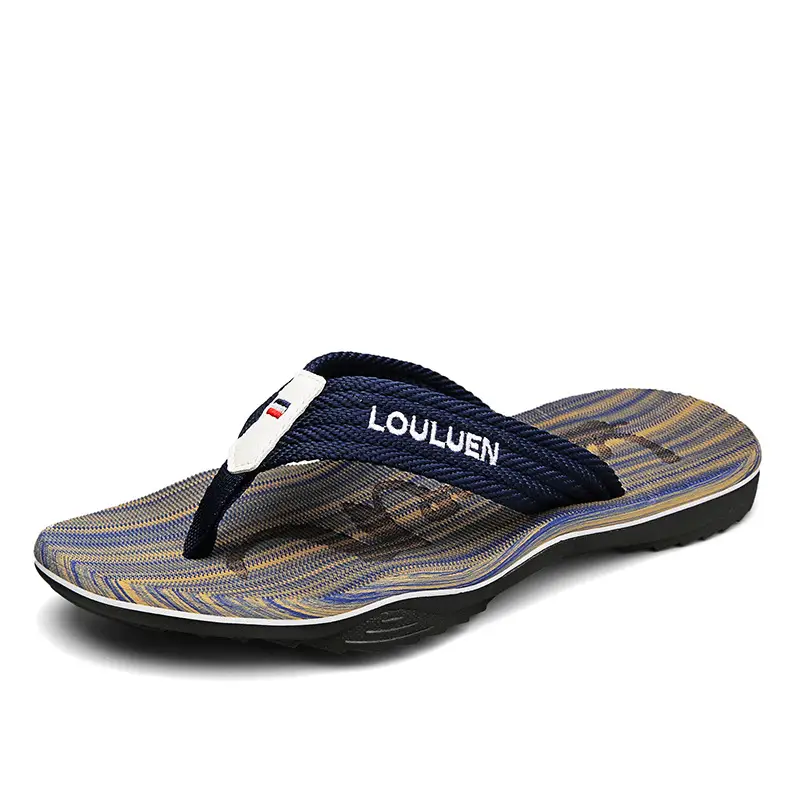 Men's Black Loouilen Sandals 2022 Summer