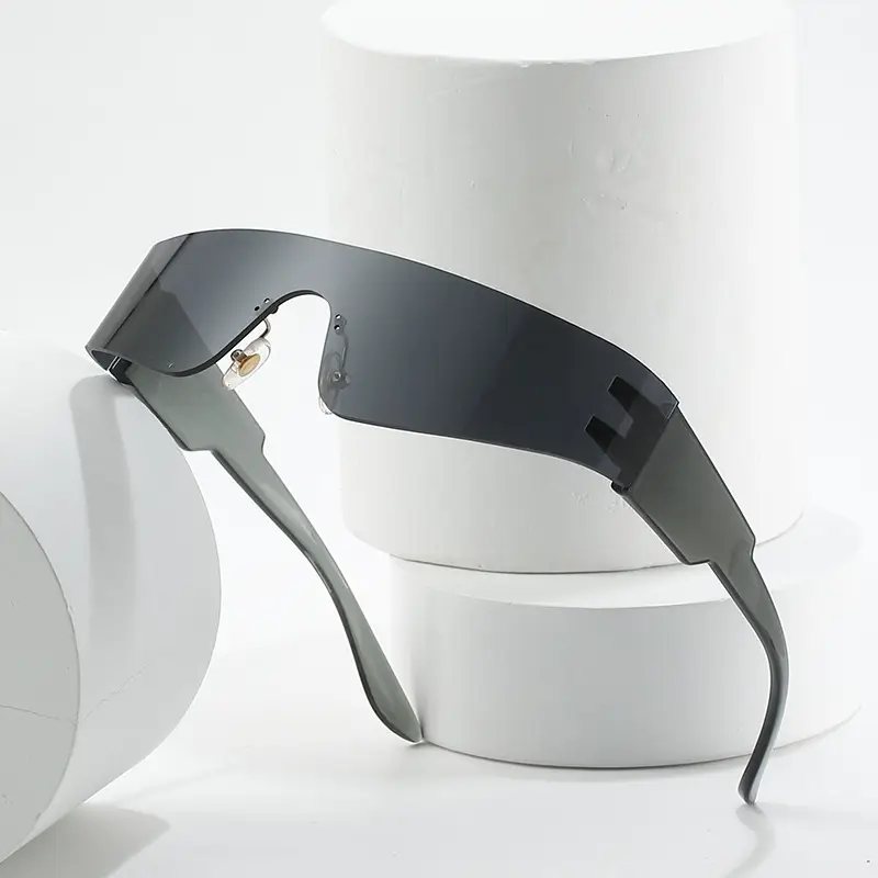 Women Punk Sunglasses Rimless Colorful Fashion - Image 13