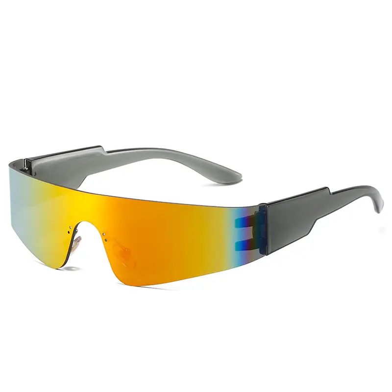 Women Punk Sunglasses Rimless Colorful Fashion - Image 4