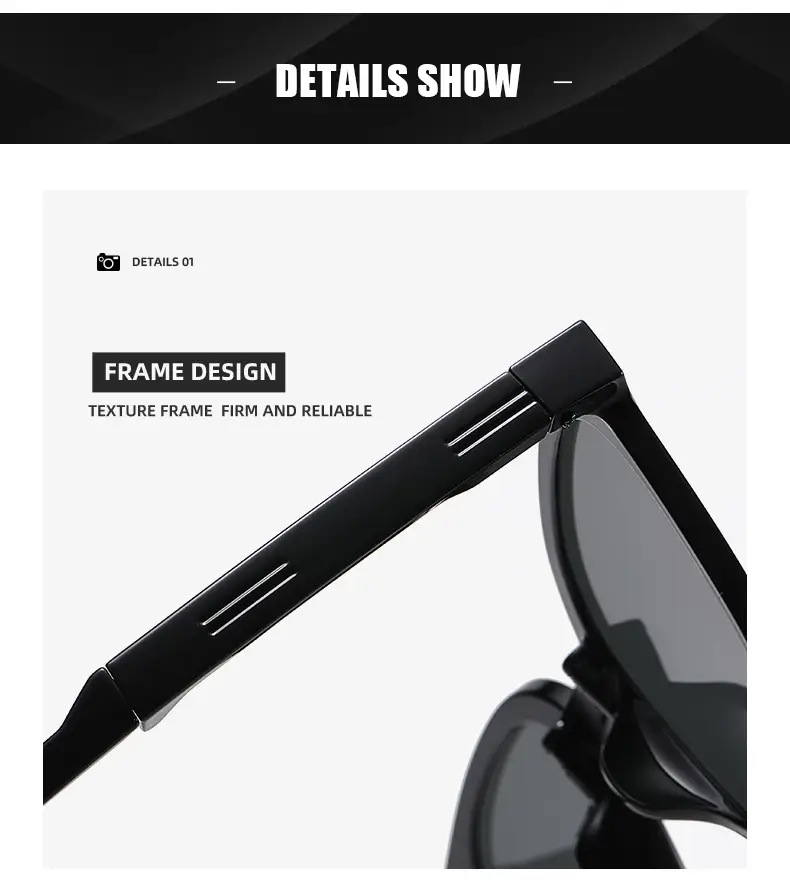 Brown-Brown Sunglasses with Gold Frame Anti-UV — feature 24