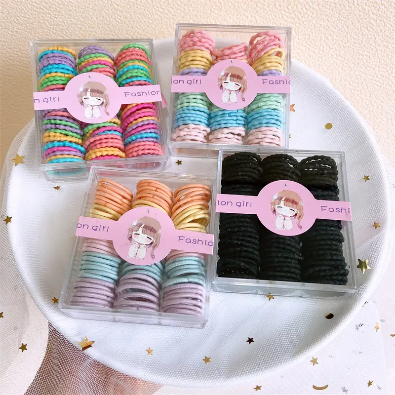 Children's Rainbow Hair Bands for Girls - Image 10