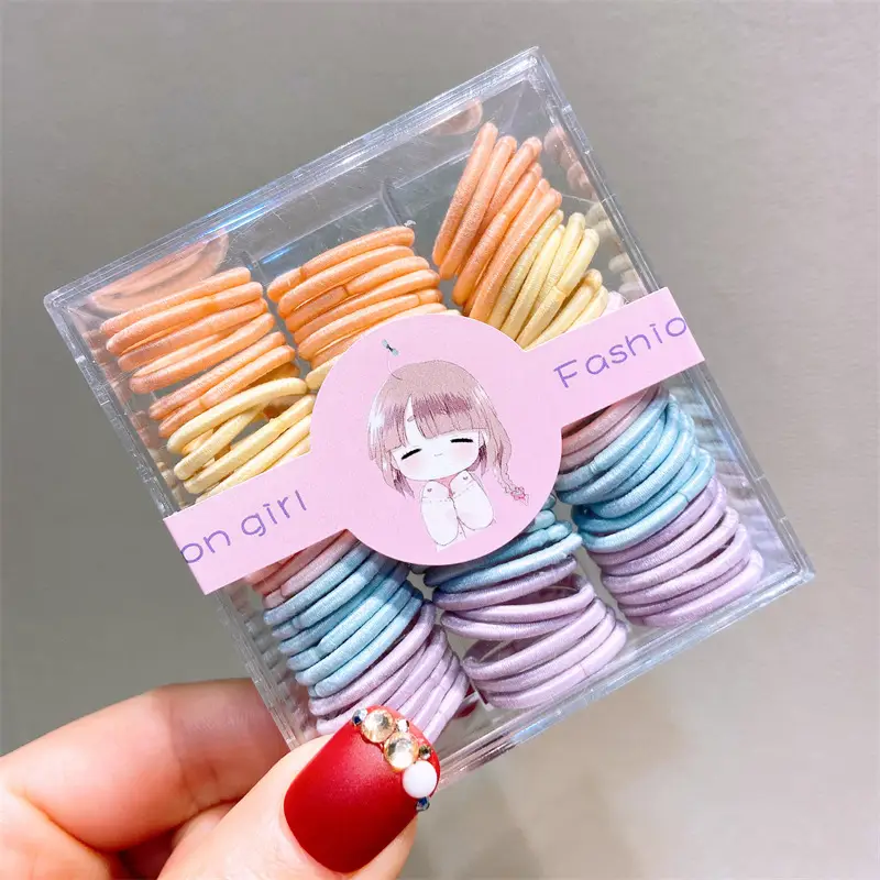 Children's Rainbow Hair Bands for Girls - Image 2
