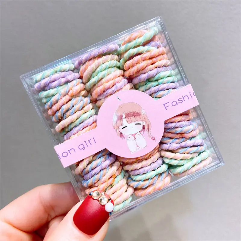 Children's Rainbow Hair Bands for Girls - Image 4
