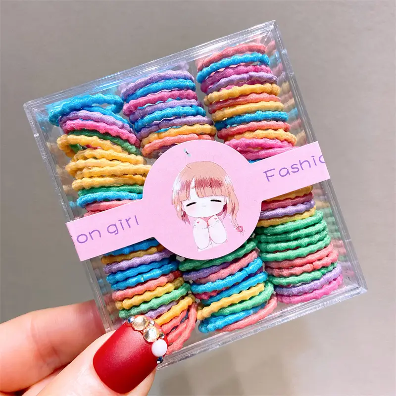 Children's Rainbow Hair Bands for Girls - Image 6