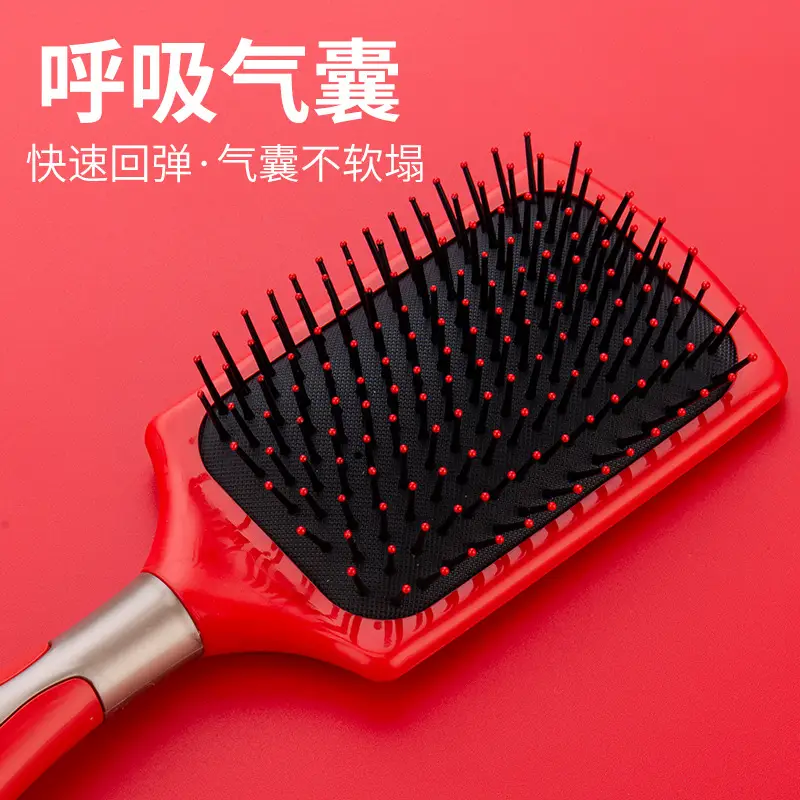 Women Red Hair Massage Comb for Curly Hair Care - Image 8