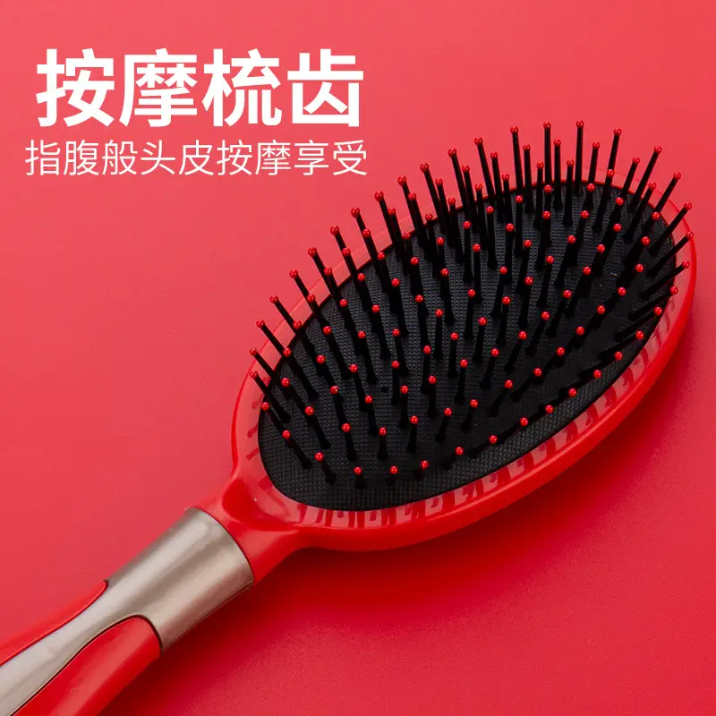 Women Red Hair Massage Comb for Curly Hair Care - Image 9