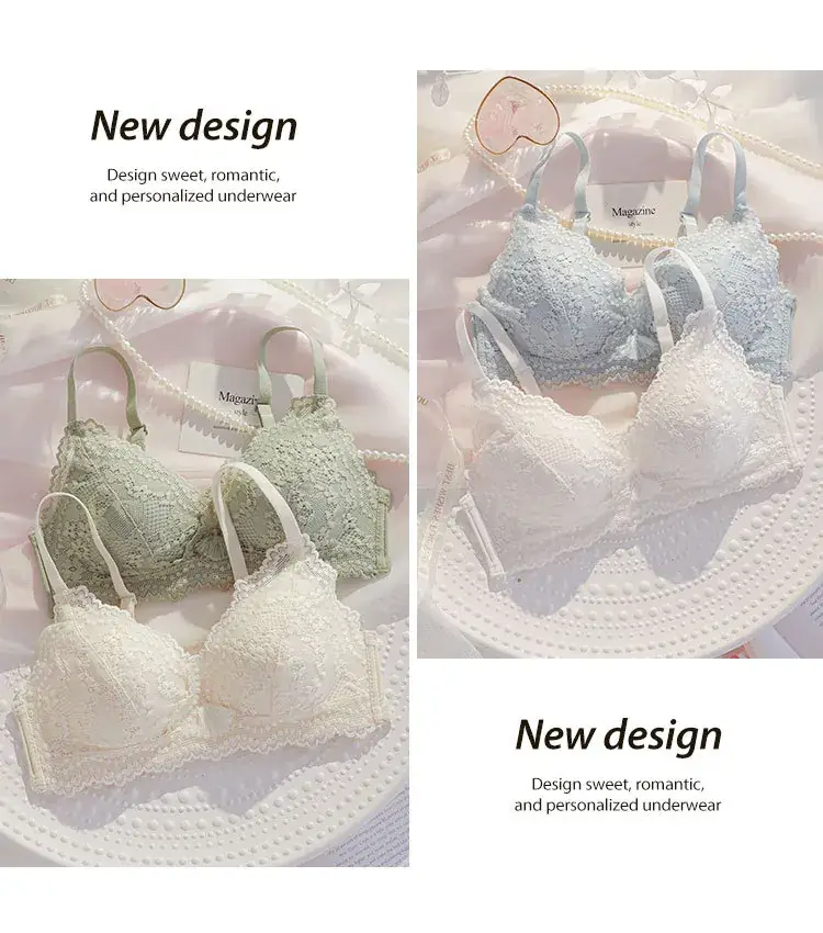 Genuine Thin Cup Lace Bra for Women Summer — feature 18