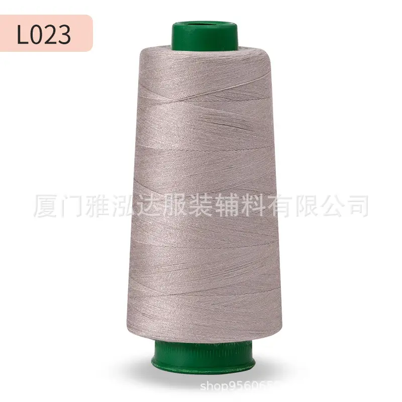 Sewing Thread Wholesale Pagoda Black and White Polyester Thread 402 Sewing Machine Thread High Speed Flat Car Overlock Sewing Thread 3000 Yards