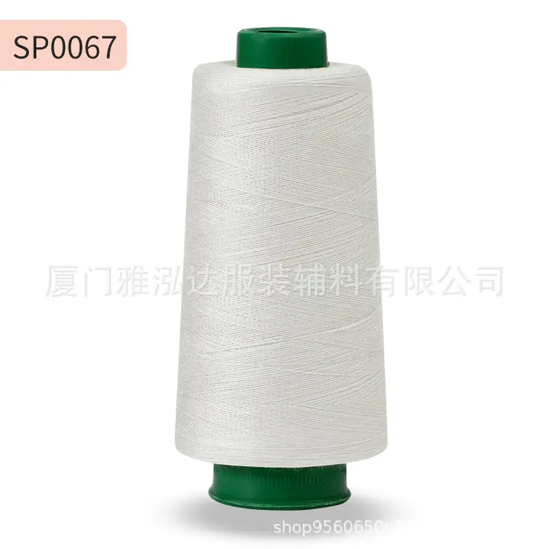 Sewing Thread Wholesale Pagoda Black and White Polyester Thread 402 Sewing Machine Thread High Speed Flat Car Overlock Sewing Thread 3000 Yards