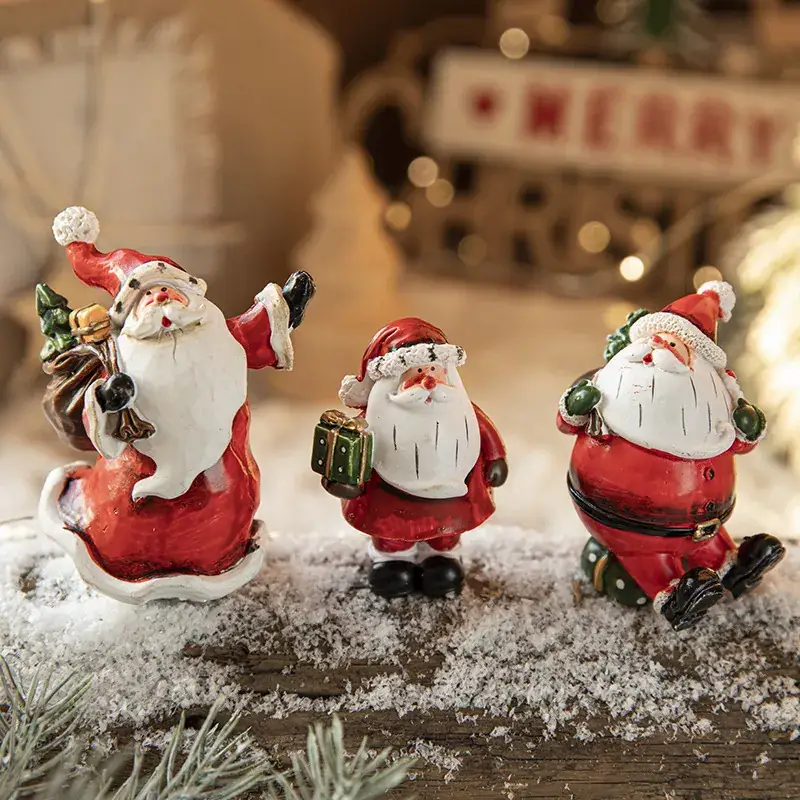 Hong Kong Christmas Finger Santa Decoration 4.5cm - Image 13
