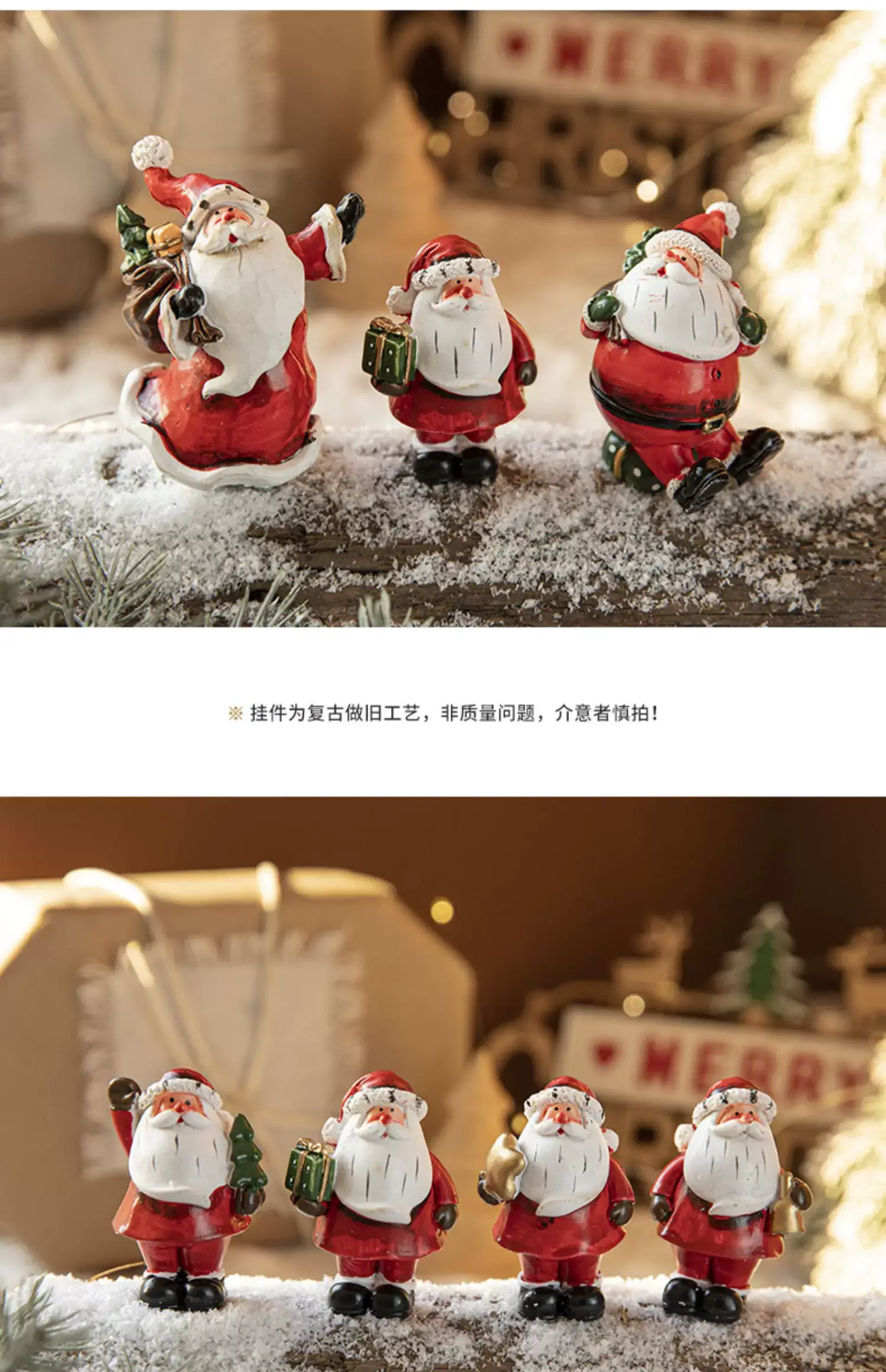 Hong Kong Christmas Finger Santa Decoration 4.5cm — feature 11