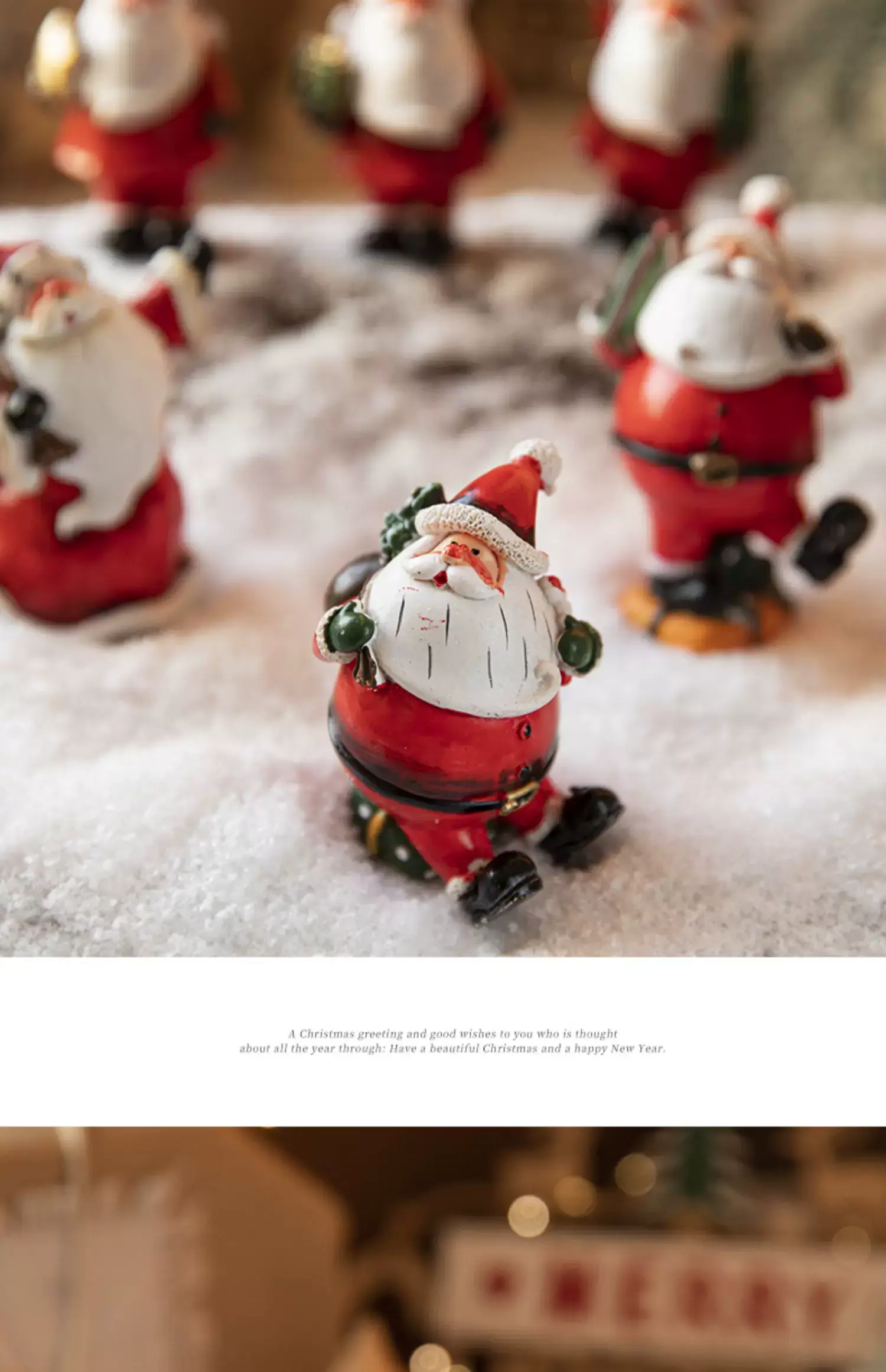 Hong Kong Christmas Finger Santa Decoration 4.5cm — feature 5