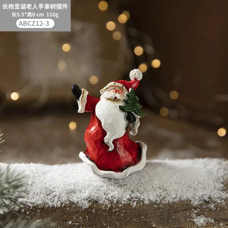 Hong Kong Christmas Finger Santa Decoration 4.5cm - Image 10