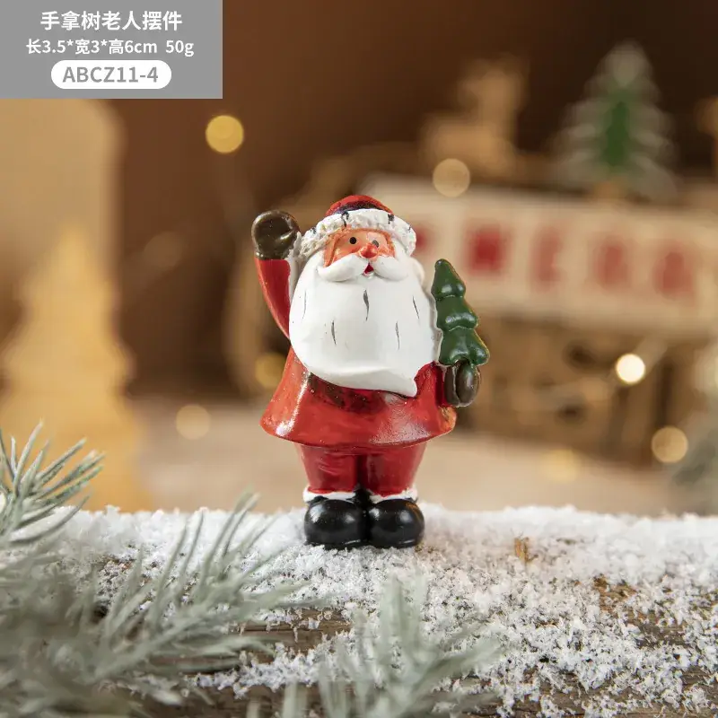 Hong Kong Christmas Finger Santa Decoration 4.5cm - Image 4