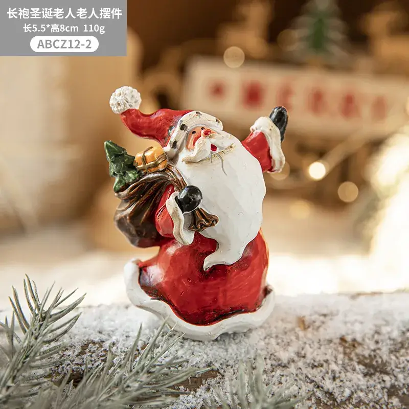 Hong Kong Christmas Finger Santa Decoration 4.5cm - Image 9