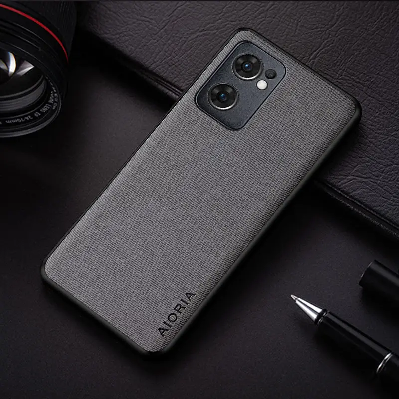 OPPO Reno 7-5G Phone Case Flannelette Orange - Image 3