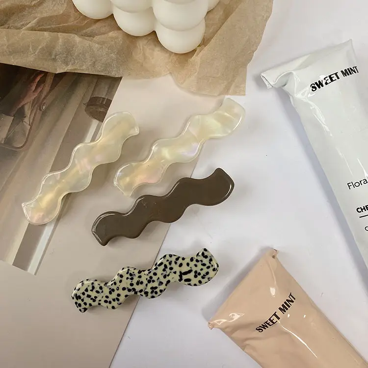 Korean Style Wave Hairpins with Side Clips — feature 5