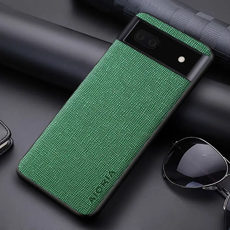Classic Saffiano Leather Case for Google Pixel 7