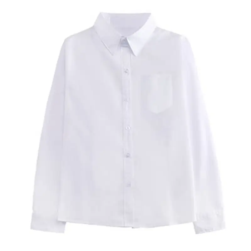 Men's White Button Down Shirt for College & School - Image 6