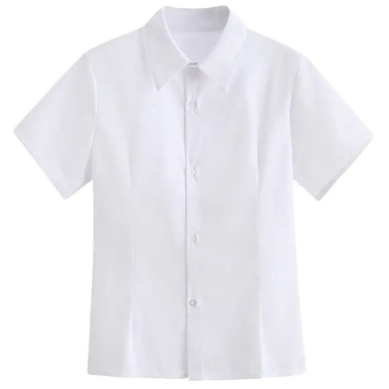 Men's White Button Down Shirt for College & School - Image 11