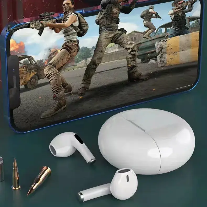 Pro6 Wireless Mini Headset with Touch Control & Bluetooth 5.3