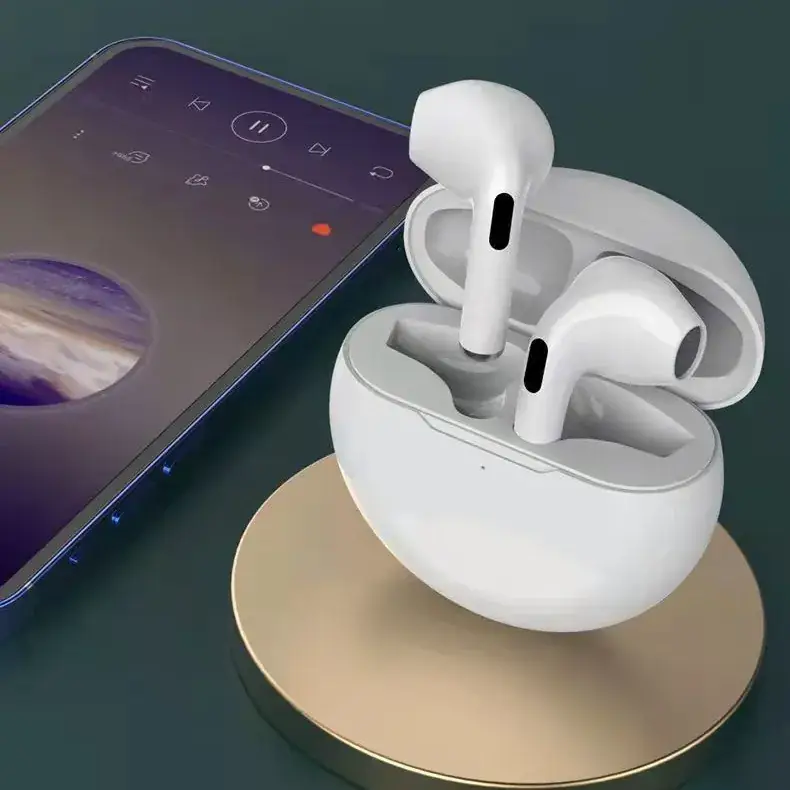 Pro6 Wireless Mini Headset with Touch Control & Bluetooth 5.3