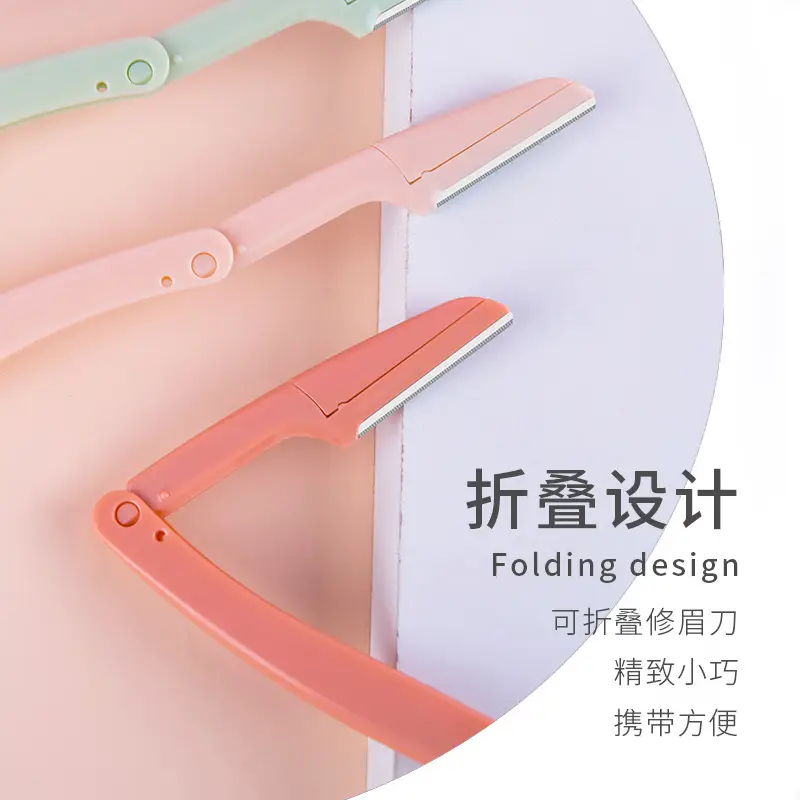 Foldable Eyebrow Trimmer Safe Razor for Beginners - Image 7